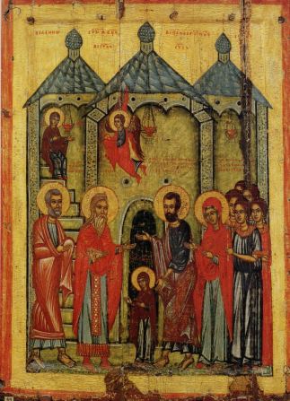 14th Century, Russian (showing Joseph the Betrothed)