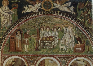 Mosaic from Ravenna, 6th Century
