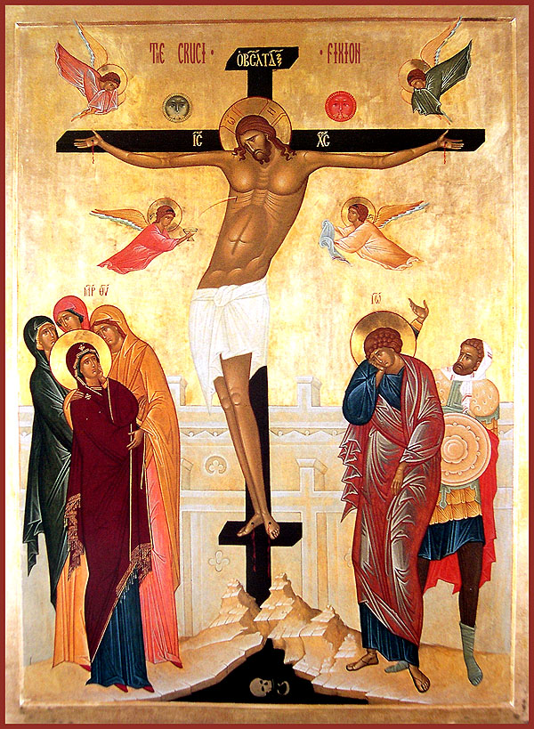 Image result for icon crucifixion