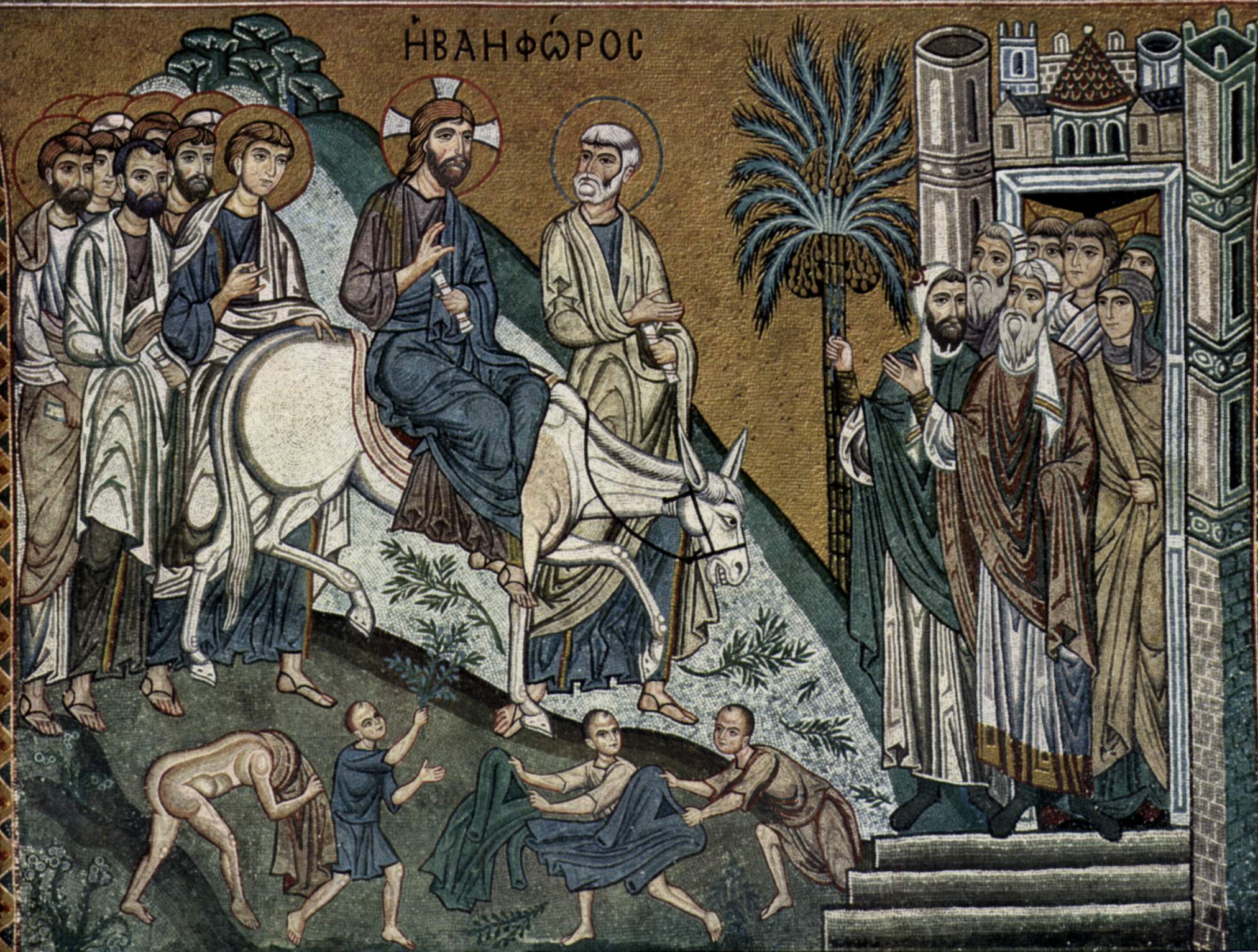 Entry Into Jerusalem The Palm Sunday Icon A Reader S Guide To Orthodox Icons