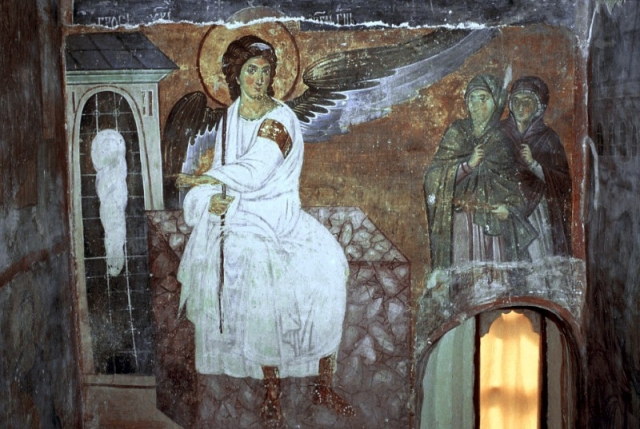 The White Angel in the Mileševa monastery