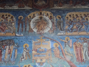 Fresco of the Last Judgment (Voronets Monastery, Bucovina)